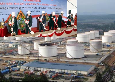 Nhà máy Nippon Oil Việt Nam - Hải PHòng